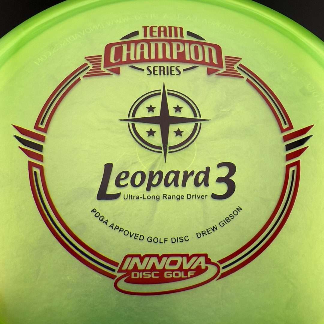Luster Champion Leopard3 - 2018 "Appoved" Run *Gibson Stash* Innova