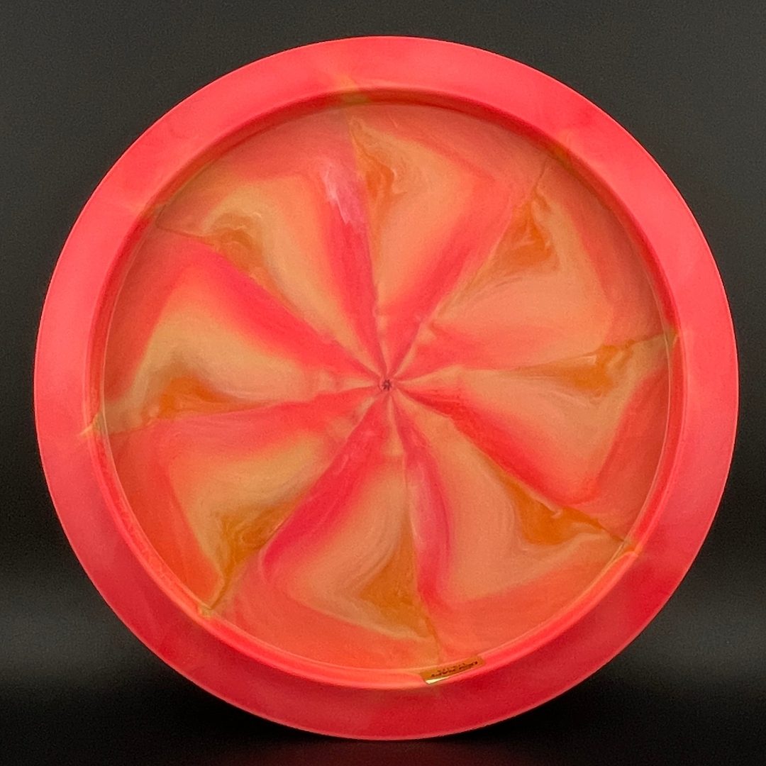 ESP Swirl Captain's Raptor - Mini Paul Ulibarri Stamp Discraft