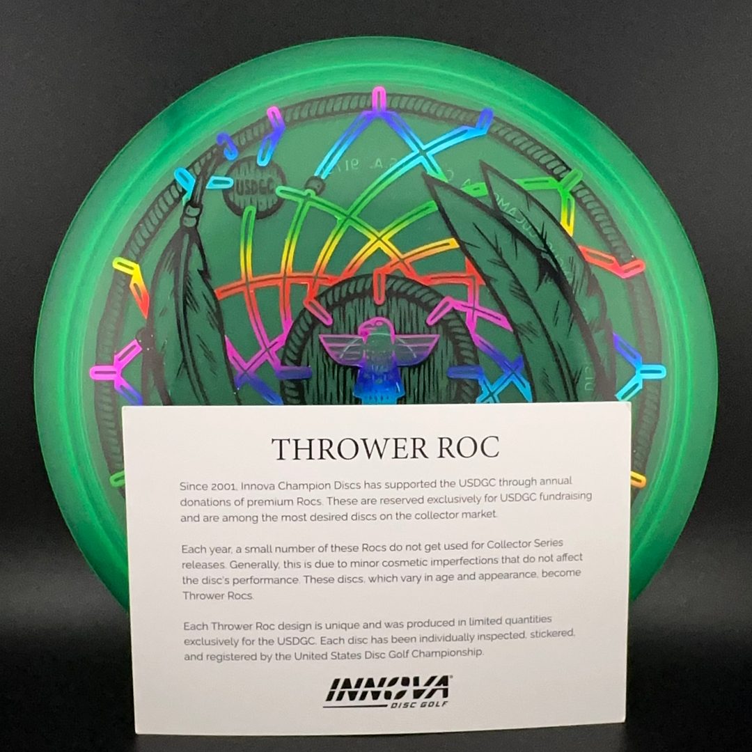 Champion Thrower Roc - "Totem Dreamcatcher" 2024 USDGC Limited Edition Innova