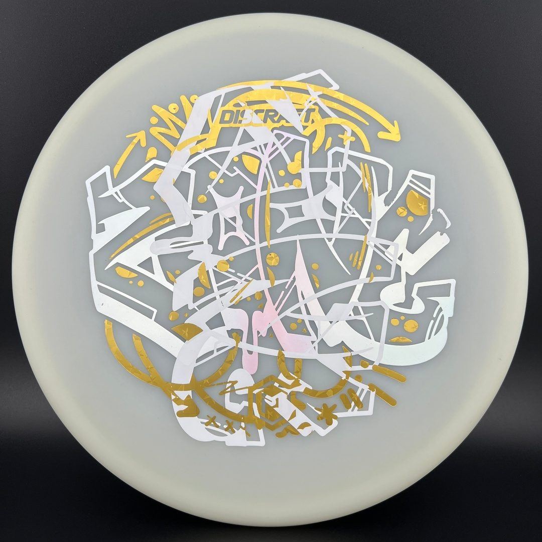 UV Z Glo Zone - Paul McBeth Graffiti - Triple Stamp Misprint Discraft