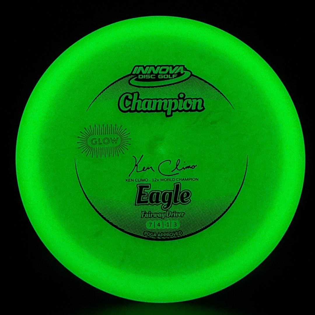 Classic Color Glow Champion Eagle - Ken Climo 12x Innova