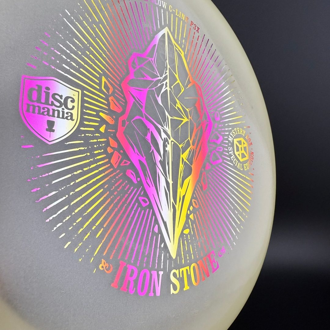 Color Glow C-Line P3X - First Run "Iron Stone" MB 23 Discmania