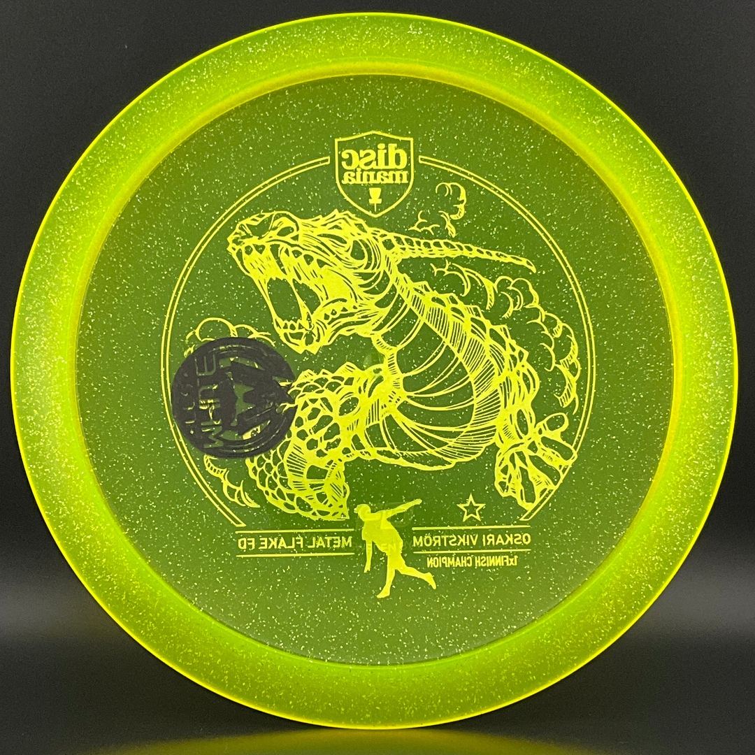 Metal Flake C-Line FD *Les White Stash* - Oskari Vistrom Shield Series LE Discmania