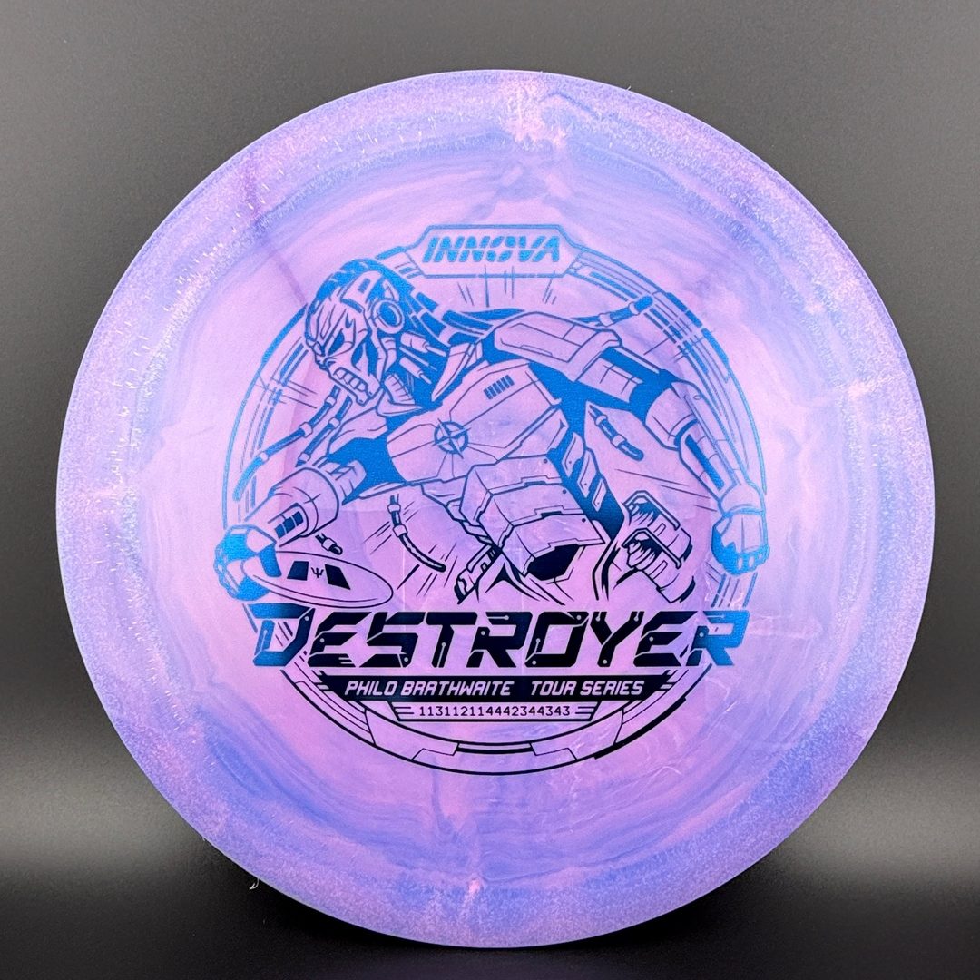 Swirly Star Destroyer - Philo Brathwaite 2025 Tour Series Innova