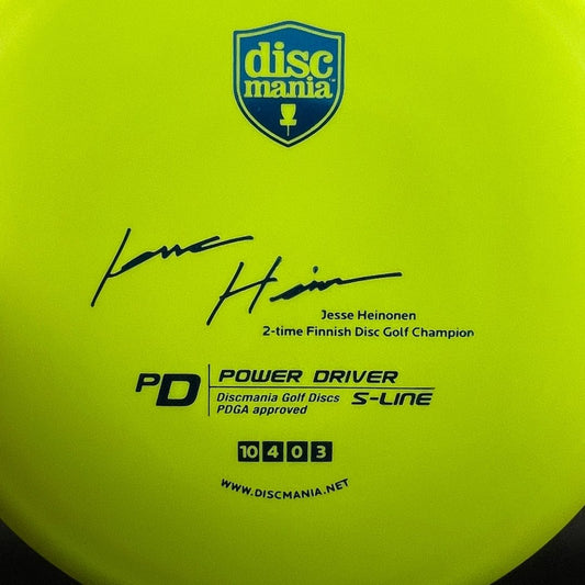 P-Line PD Penned - Heinonen 2x S-Line Stamp *Colten Stash* Discmania