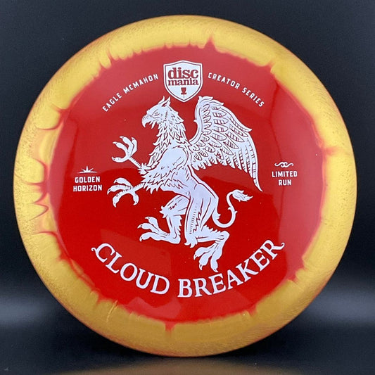 Golden Cloud Breaker *Les White Stash* - Rare Red - Eagle McMahon Creator Series Discmania