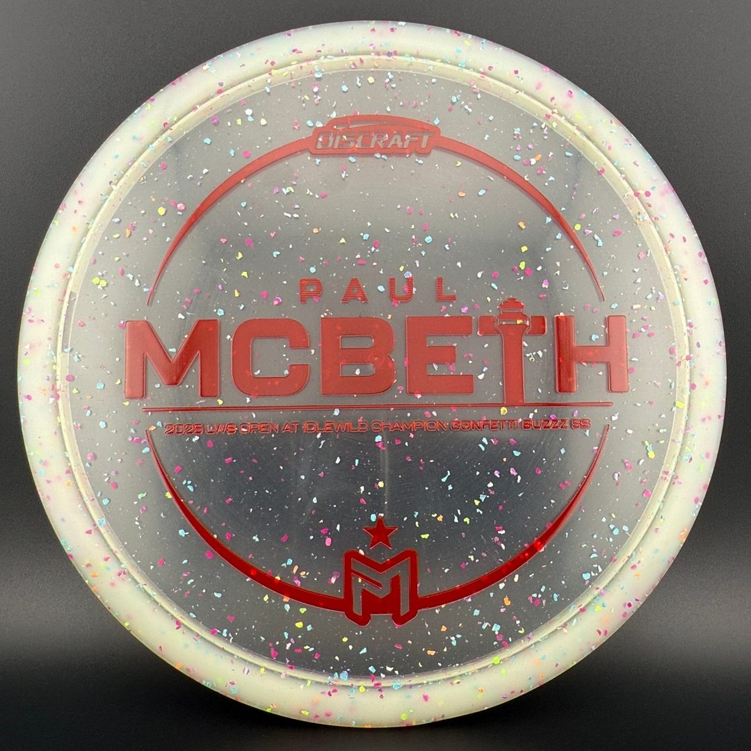 Confetti Z Buzzz SS - Paul McBeth 2025 LWS Open Discraft