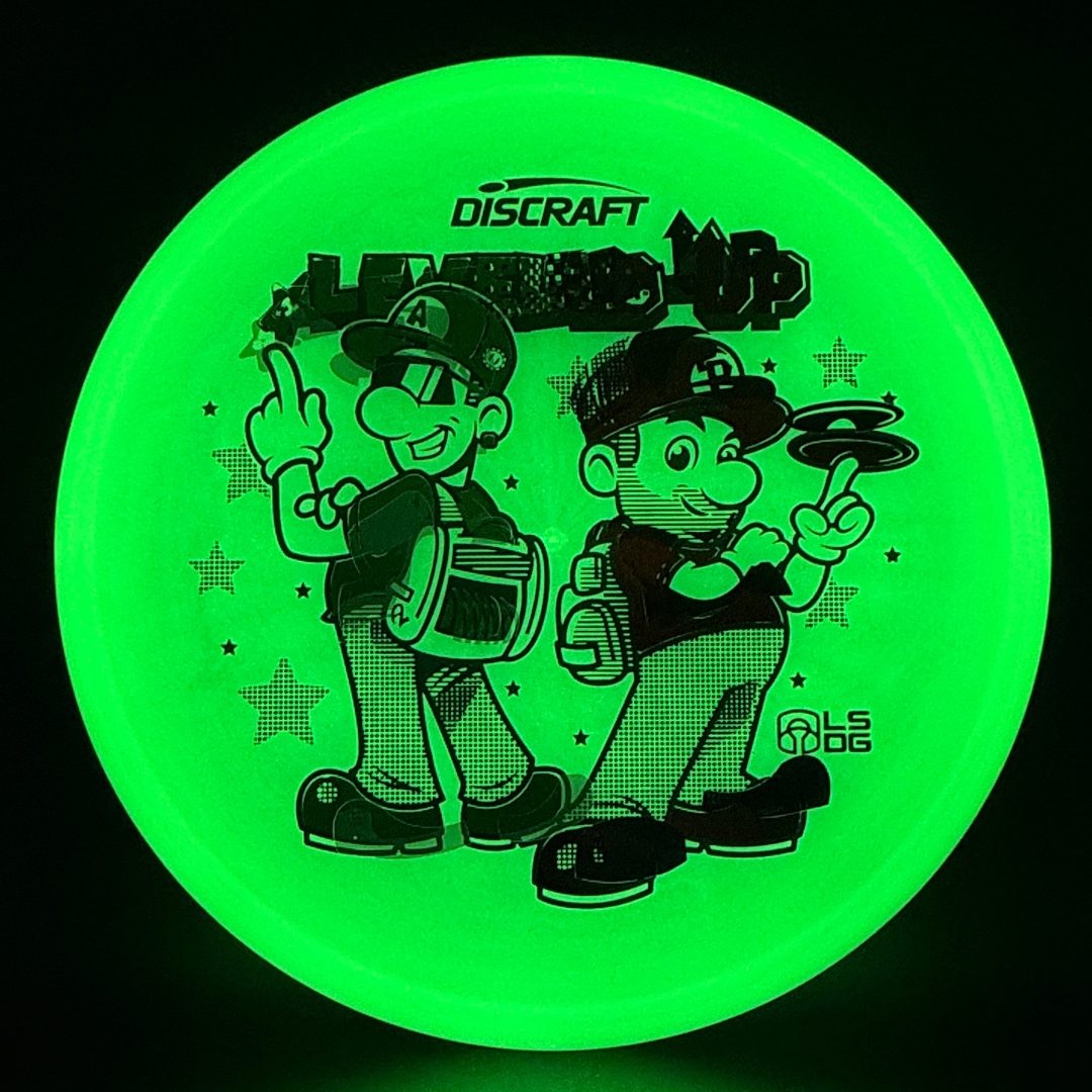 Mega Glo Luna - Leveled-Up Misprints - McBeth & Barela Discraft