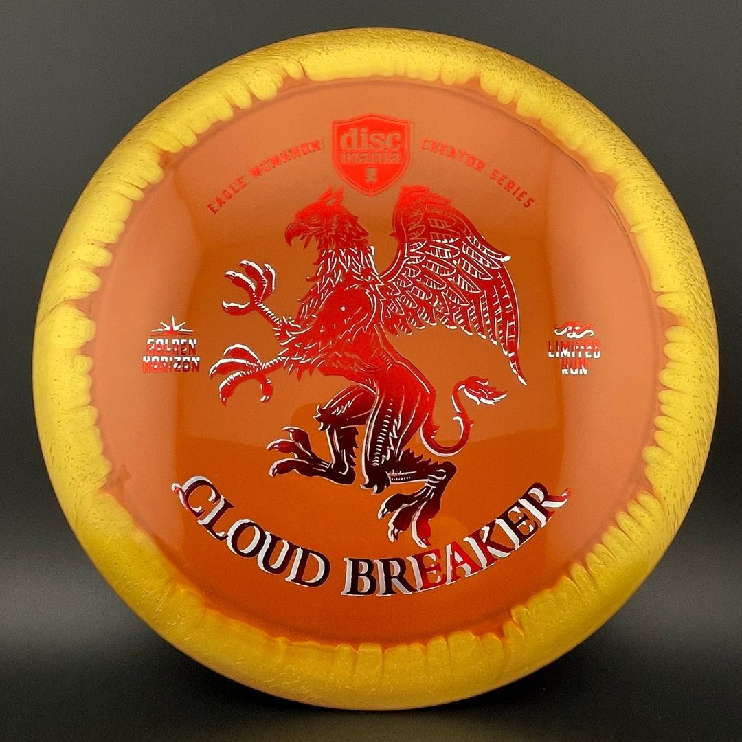 Golden Horizon Cloud Breaker - Eagle McMahon Double Stamp *Colten Stash* Discmania