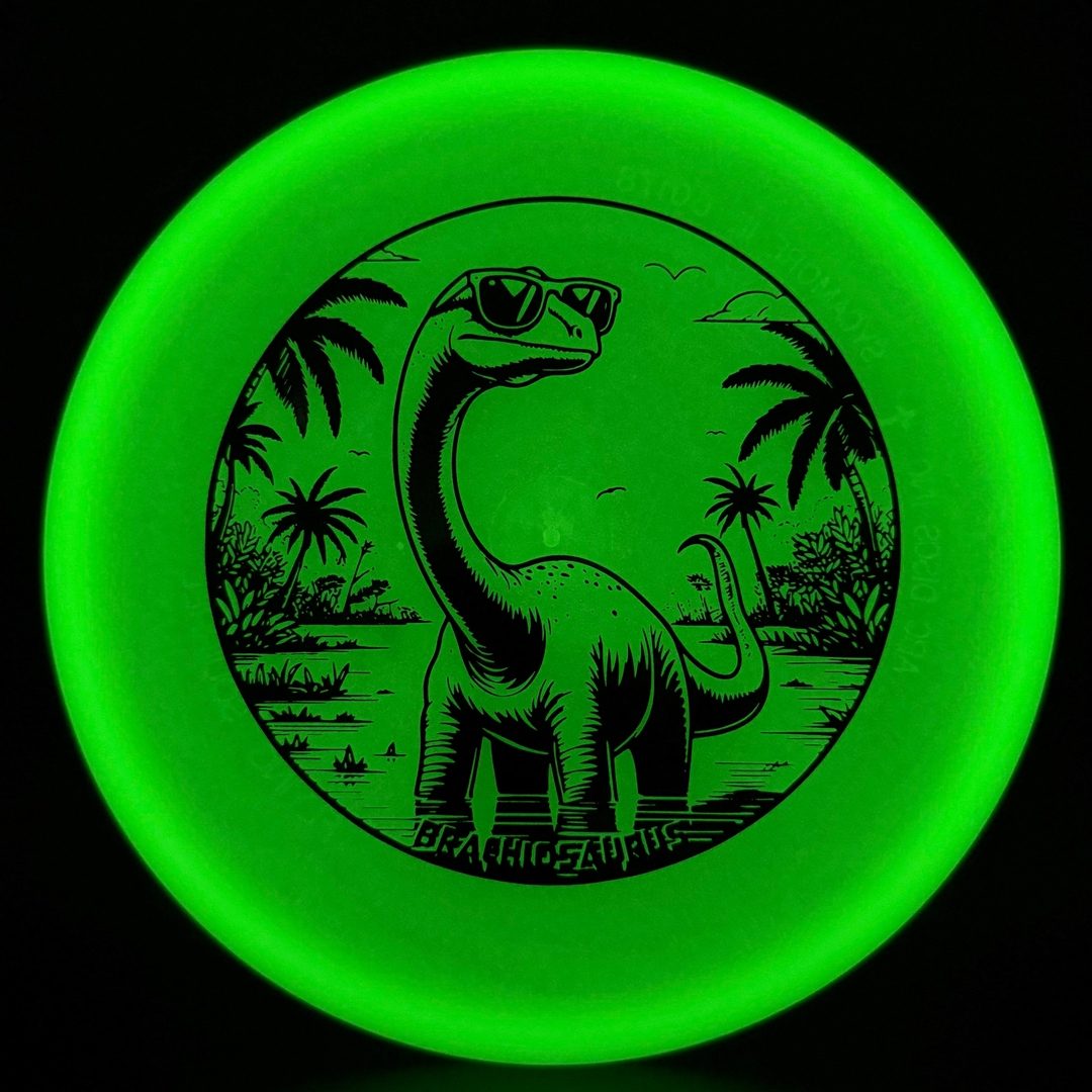 Glow Egg Shell Brachiosaurus - Special Edition Dino Discs