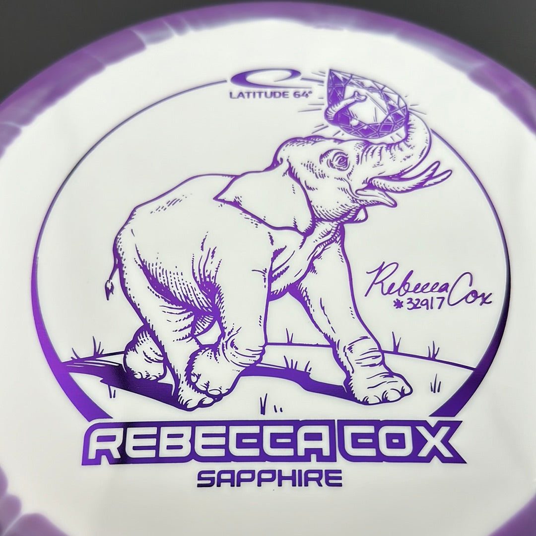Gold Orbit Sapphire - Rebecca Cox 2024 Tour Series Latitude 64