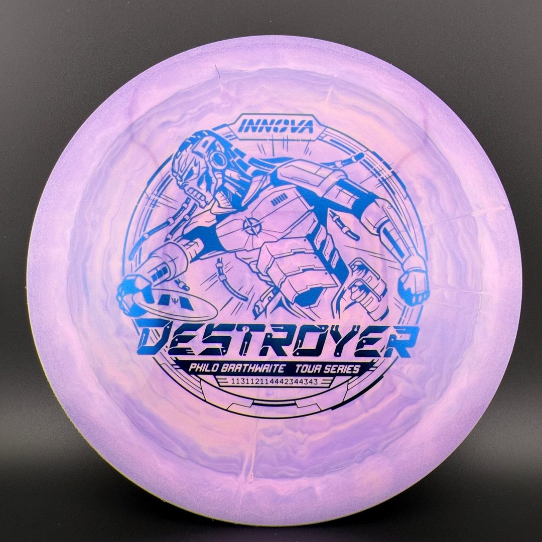 Swirly Star Destroyer - Philo Brathwaite 2025 Tour Series Innova