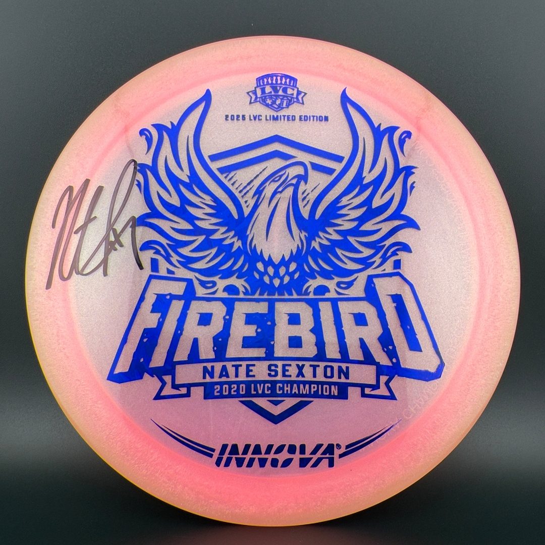 Proto Glow Pearl Champion Firebird - Autographed - 2025 LVC Nate Sexton Innova