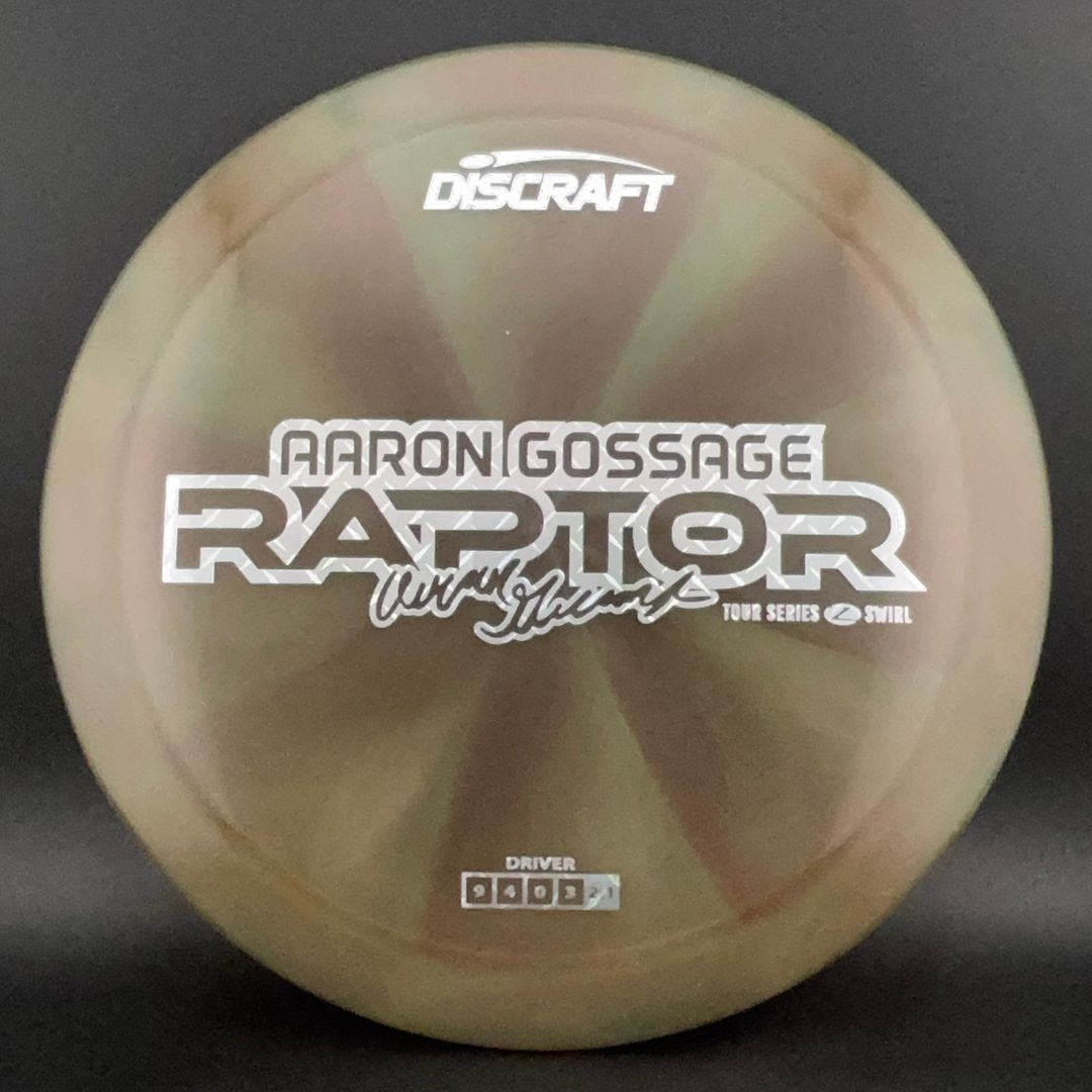 Z Swirl Raptor - Aaron Gossage 2025 Tour Series Discraft