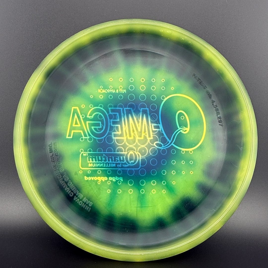 Quantum Omega - Gummy Older Run Innova Patent #'s - Dyed Millennium