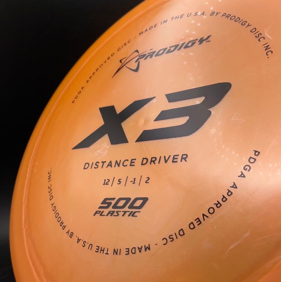 X3 500 Plastic Distance Driver Prodigy