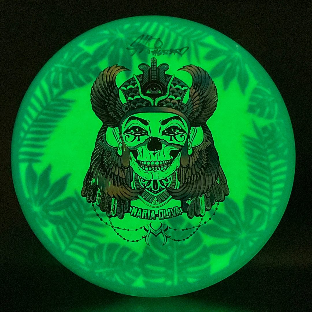 Color Glow C-Blend Anubis *Signed* - 2022 Maria Oliva TS - Throw Joes Dyed Infinite Discs