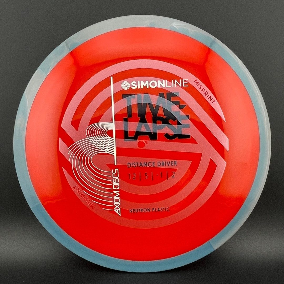 Neutron Time-Lapse Re-Tooled - Simon Line Misprint Axiom