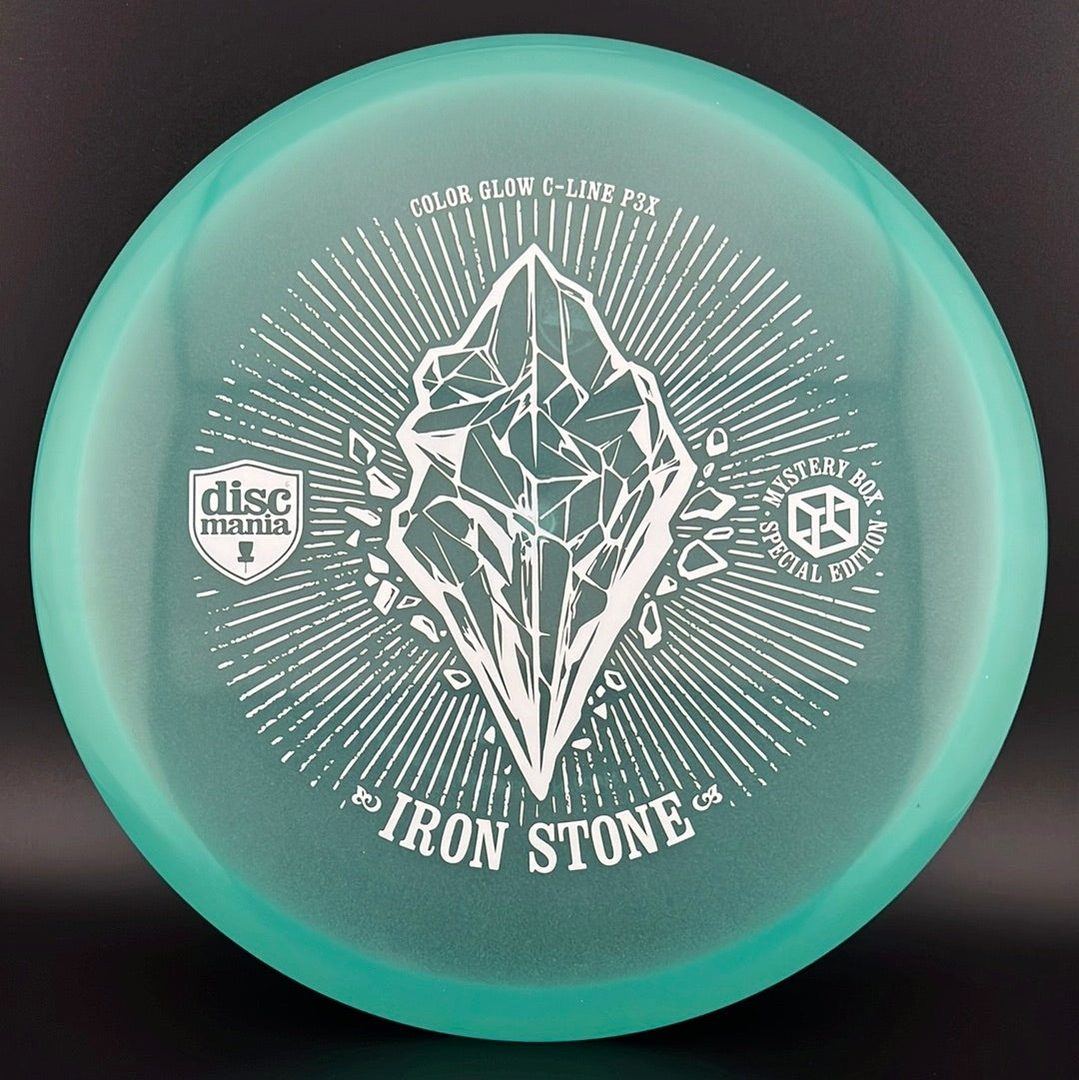 Color Glow C-Line P3X - First Run "Iron Stone" MB 23 Discmania