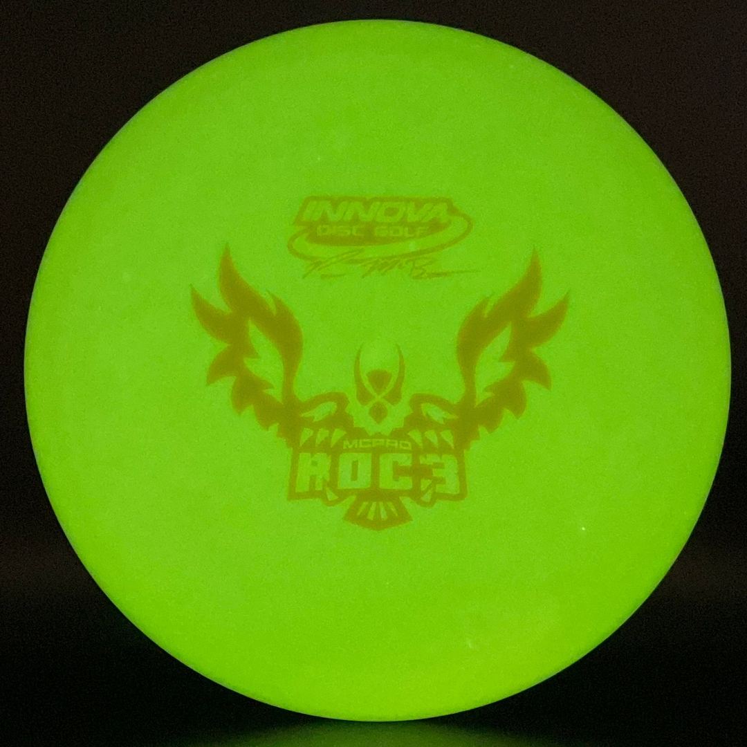 McPro Glow Roc3 - Paul McBeth 2017 Signature Disc - Matte Highlighter! Innova