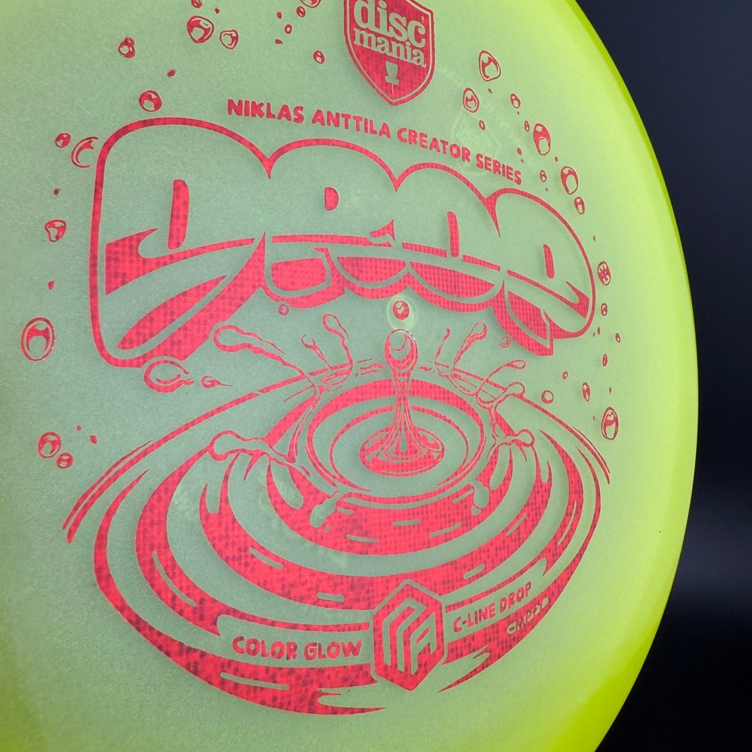 Color Glow C-Line Drop - Niklas Anttila Creator Series - Art by Manny Trujillo Discmania