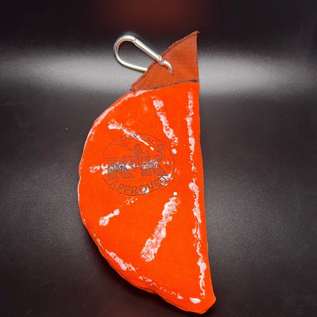 Orange Chalk Bag with Carabiner - KK x RAD Grip Enhancer KK Approved