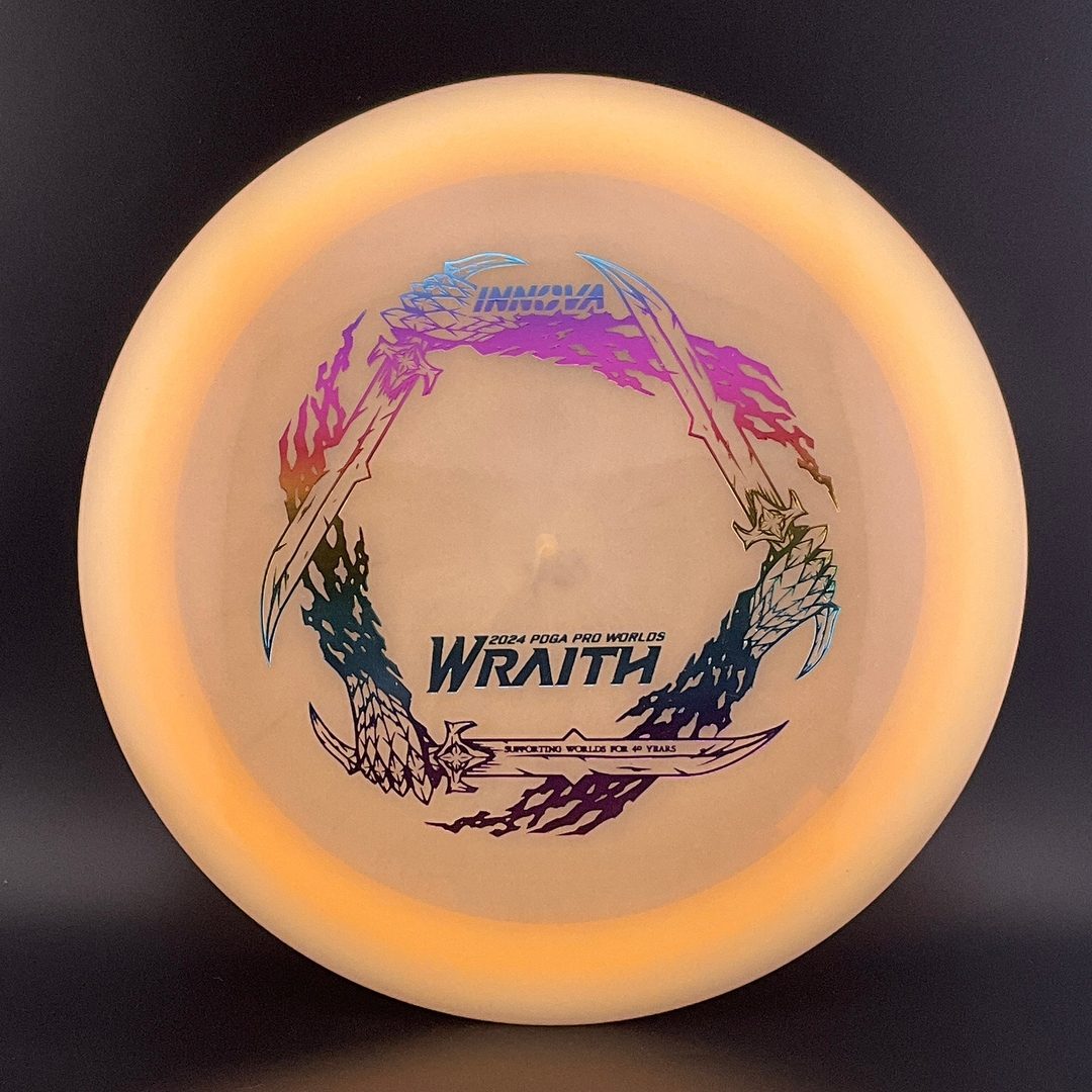 Color Glow Champion Wraith - 2024 PDGA Pro Worlds Innova