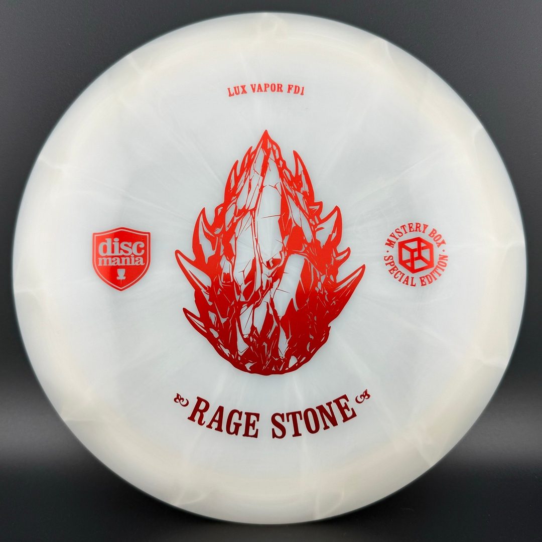 Lux Vapor FD1 First Run - "Rage Stone" MB '23 Discmania