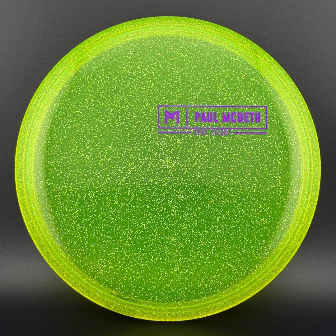 Z Sparkle Kratos Test Flight - Paul McBeth Discraft