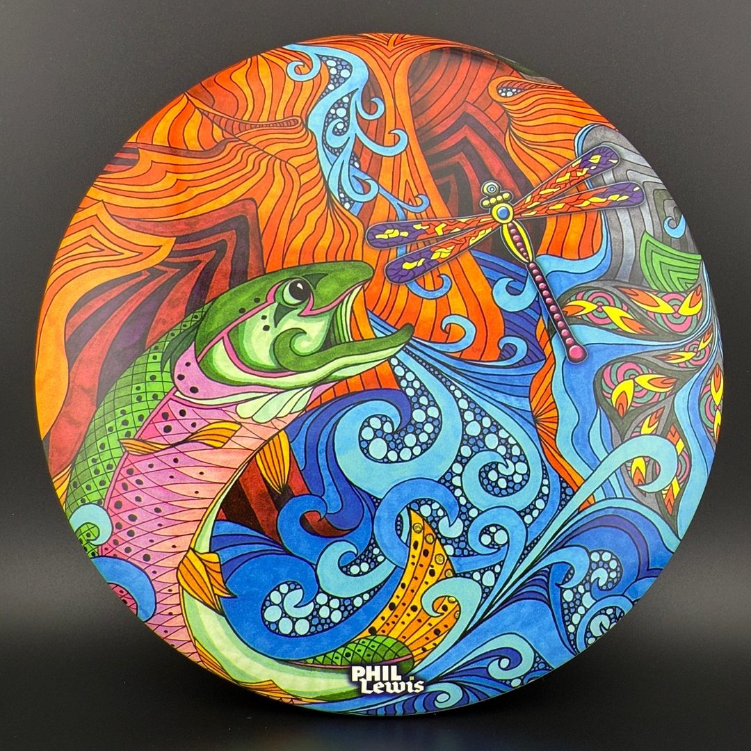 ESP SuperColor Buzzz - River Dance - Phil Lewis Discraft