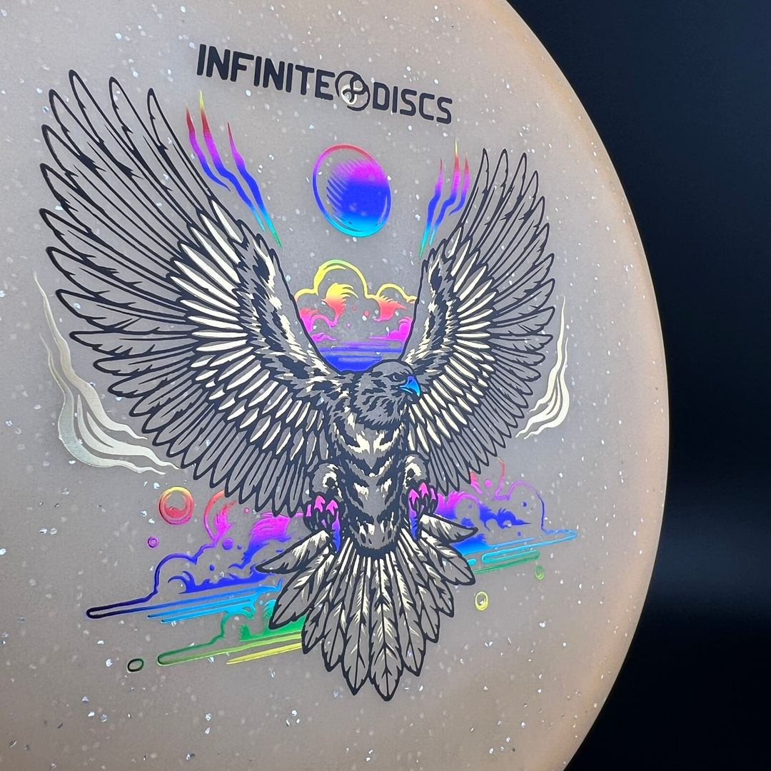 Metal Flake Glow C-Blend Tomb - Infinite Eagle - Triple Foil Infinite Discs