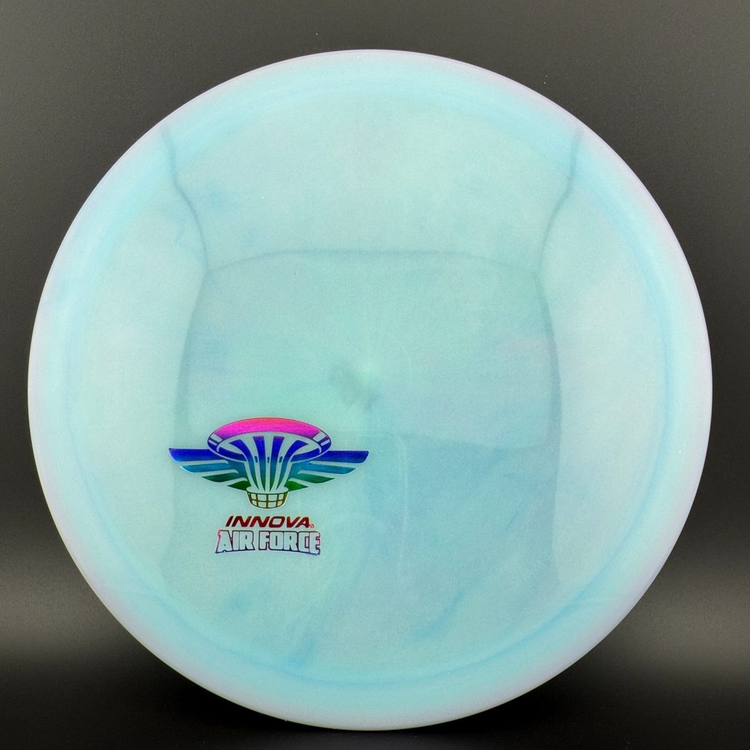 Swirly Glow Champion Firebird - Limited Air Force Stamp Innova