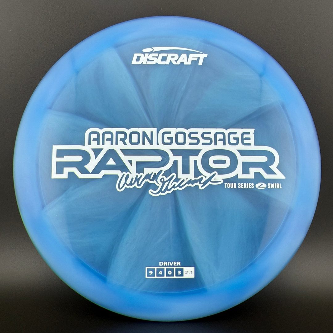 Z Swirl Raptor - Aaron Gossage 2025 Tour Series Discraft