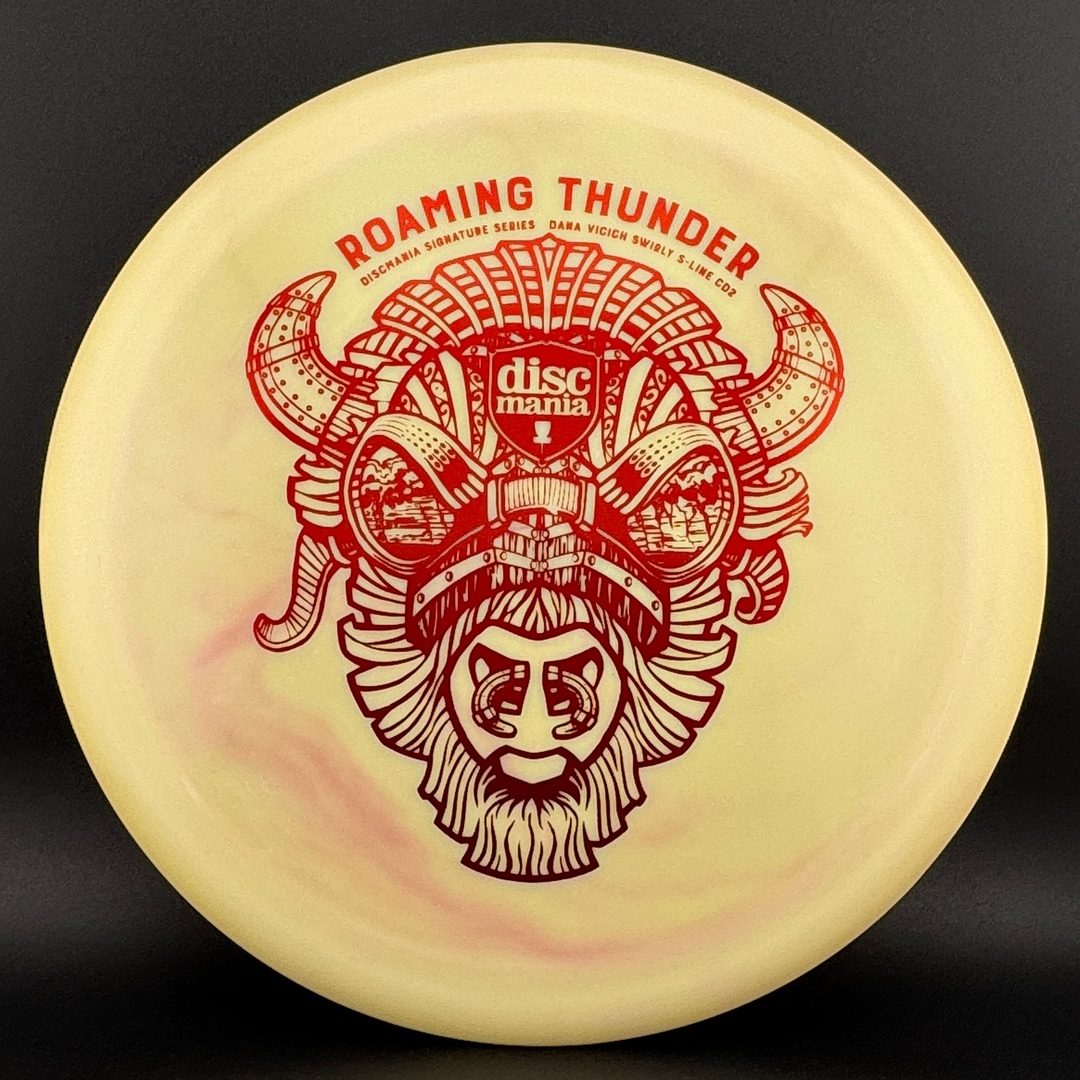 Swirly S-Line CD2 - Roaming Thunder Dana Vicich Sig Series OOP Discmania