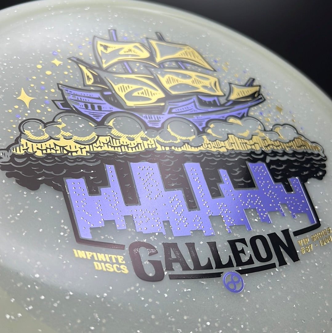 Metal Flake Glow C-Blend Galleon - First Run VIP Series #87 1/1300 Infinite Discs