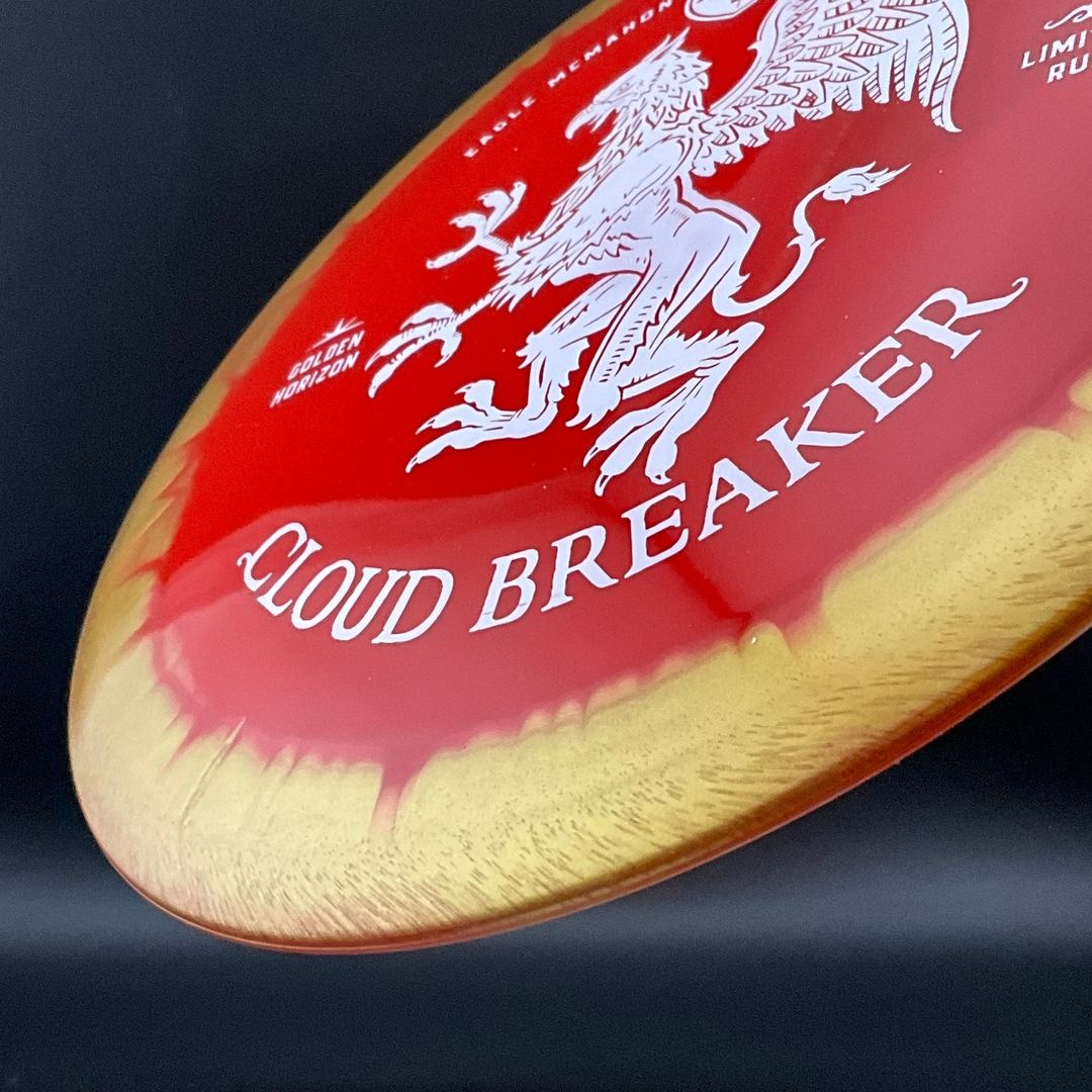 Golden Cloud Breaker *Les White Stash* - Rare Red - Eagle McMahon Creator Series Discmania