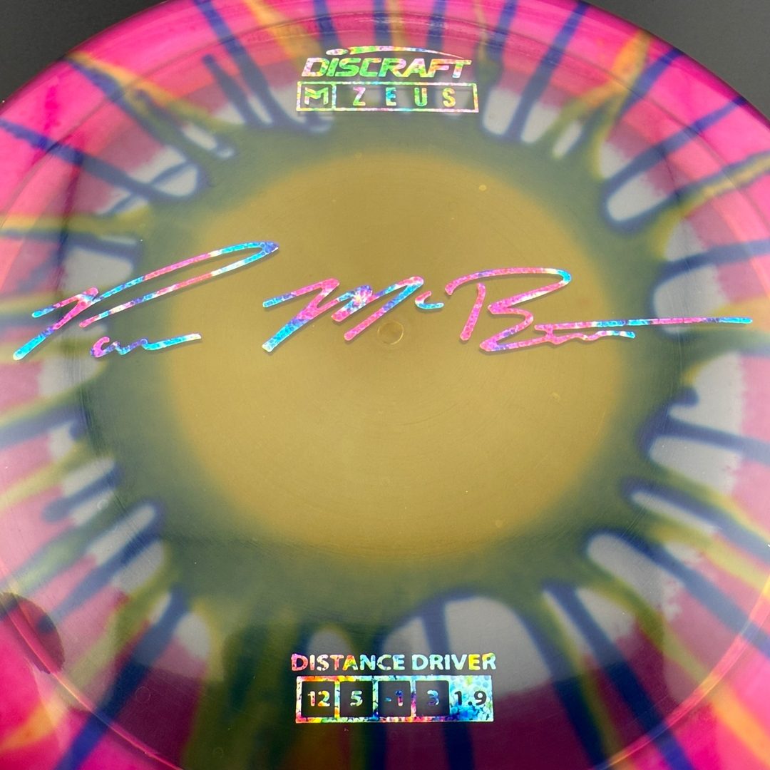 Fly Dye Z Zeus - Paul McBeth Discraft