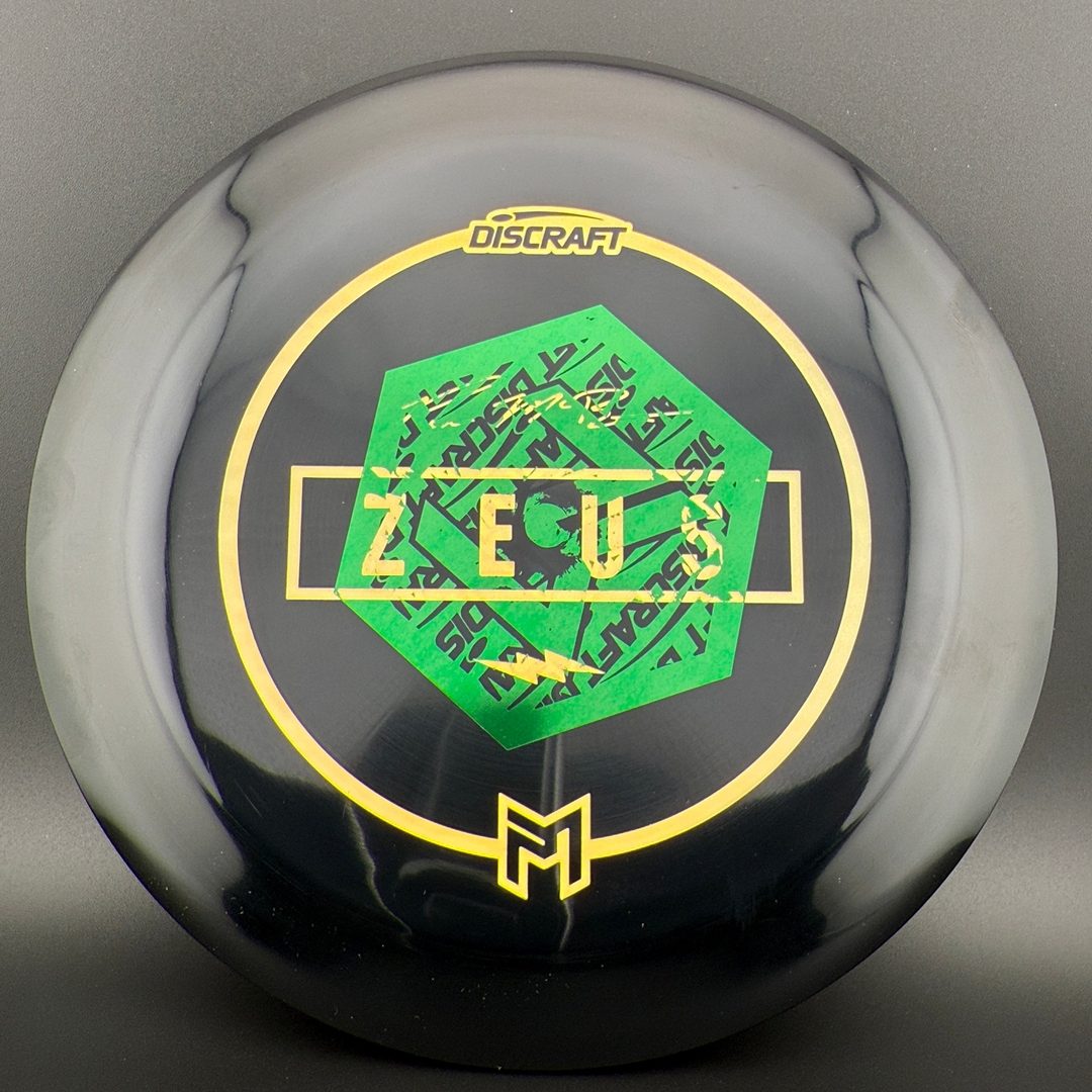 Midnight CryZtal Zeus - Paul McBeth Overstamp Misprint Discraft