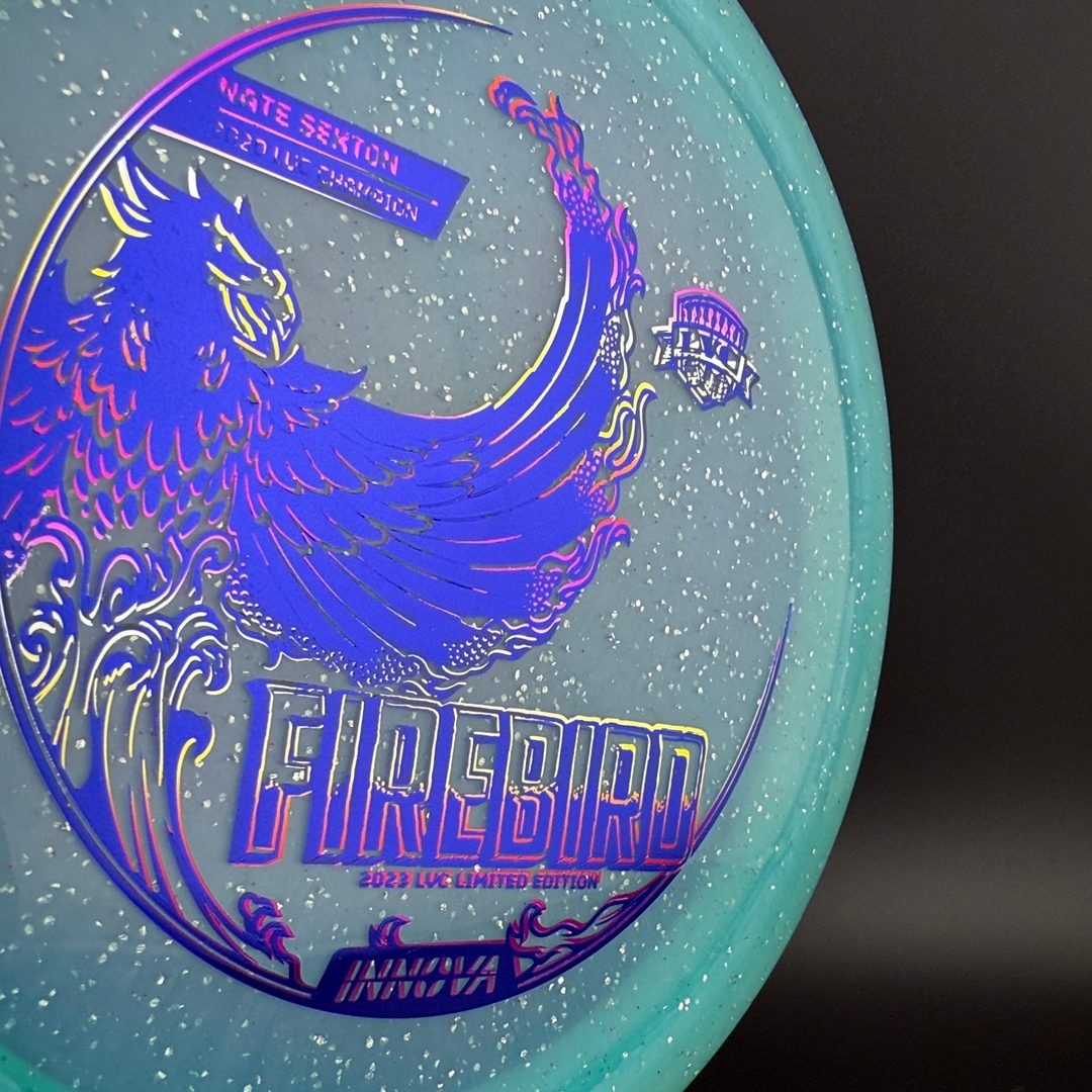 Metal Flake Pearl Champion Firebird - Double Stamp 2023 LVC Nate Sexton Innova