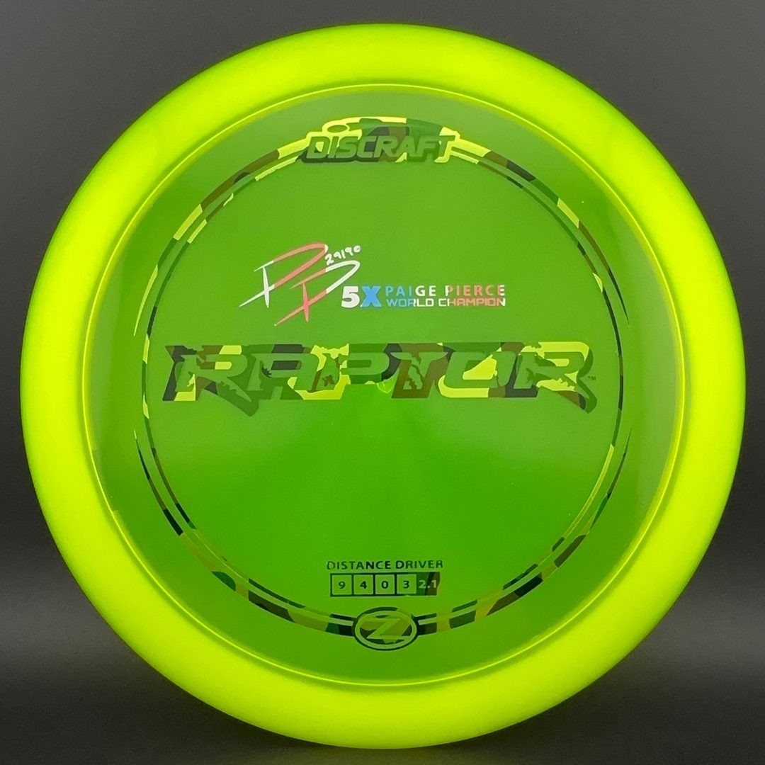 Z Line Raptor - Paige Pierce 5X World Champion Discraft