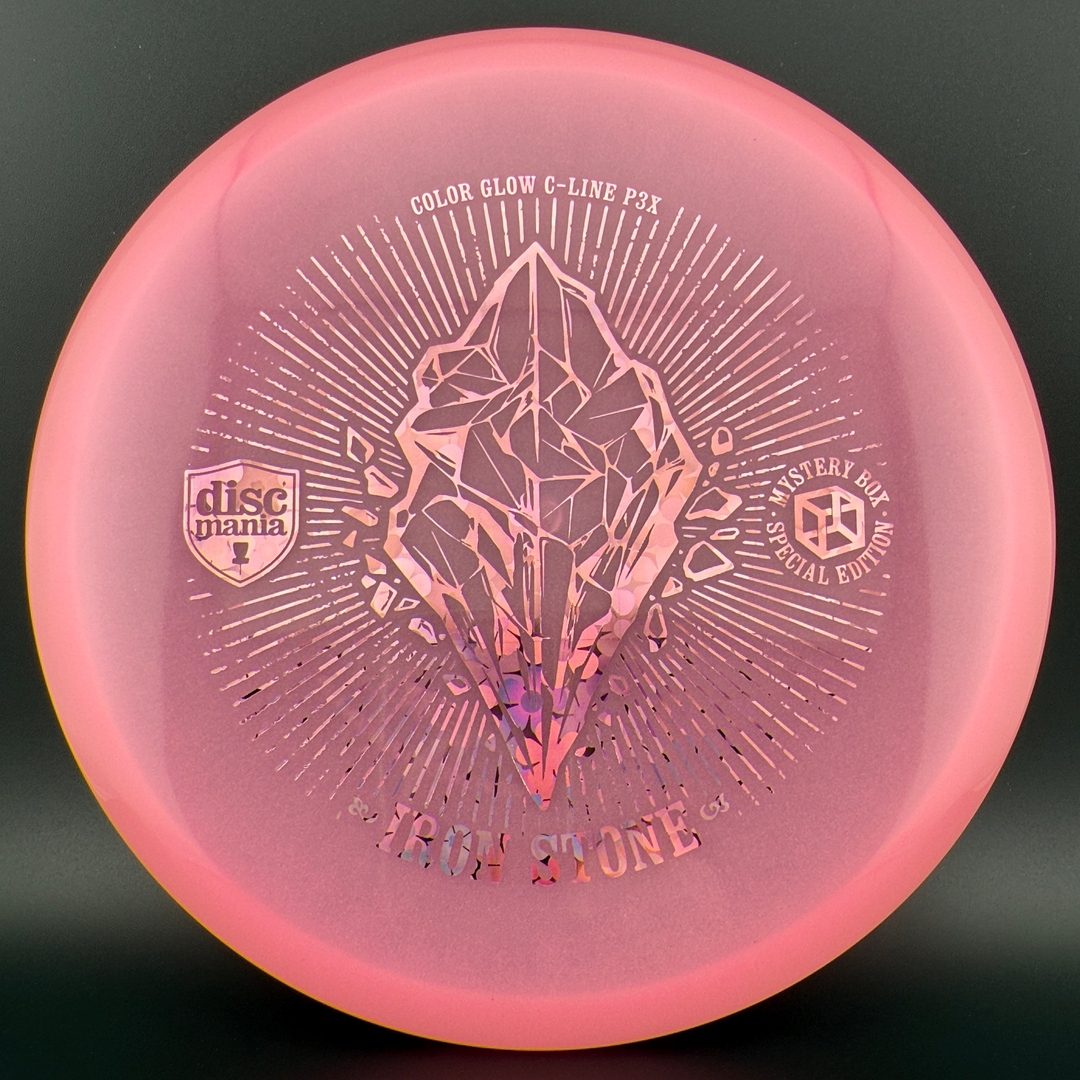 Color Glow C-Line P3X - First Run "Iron Stone" MB 23 Discmania
