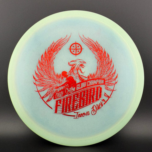 2016 Glow Champion Firebird Penned - Red Pixel - Nate Sexton Tour Series Innova