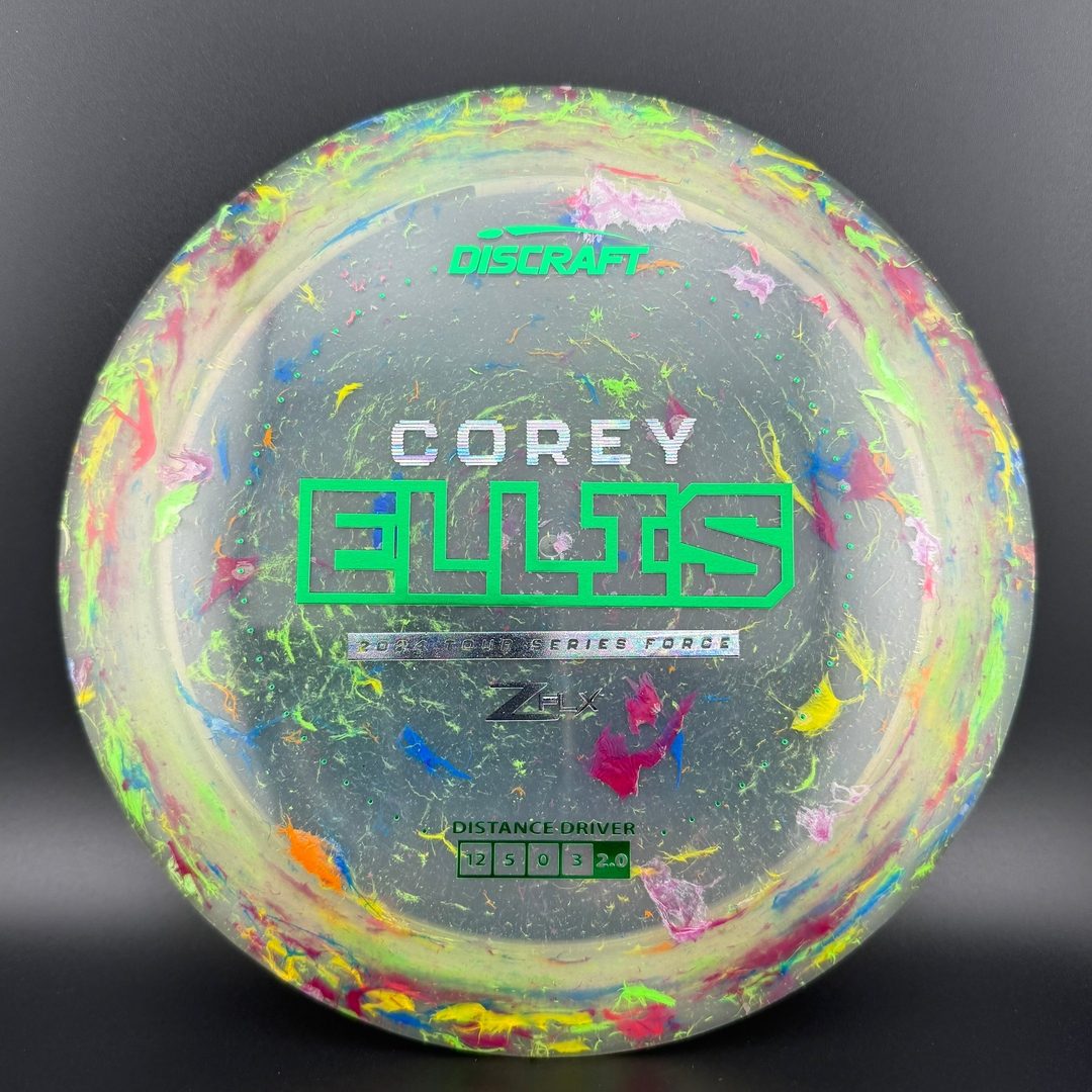 Jawbreaker Z FLX Force - Misprint - 2024 Corey Ellis Tour Series Discraft