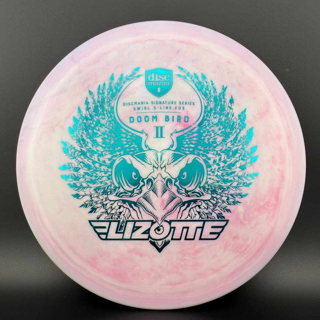 Swirly S-Line FD3 - Doom Bird 2 - Simon Lizotte *Lightly Used Discmania