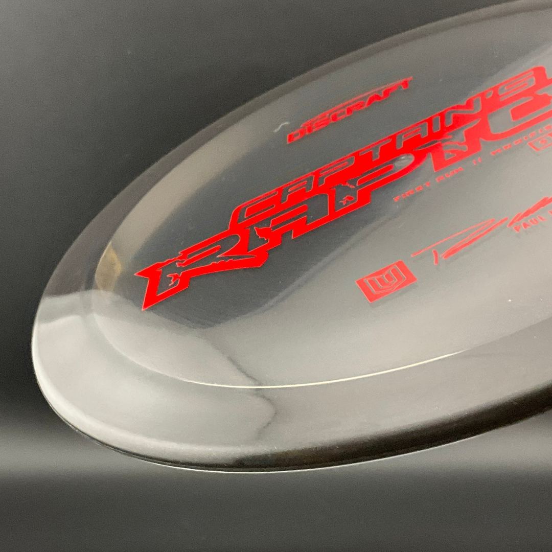 Captain's Raptor - First Run - Paul Ulibarri Signature Series - Metallic Iced Midnight Discraft