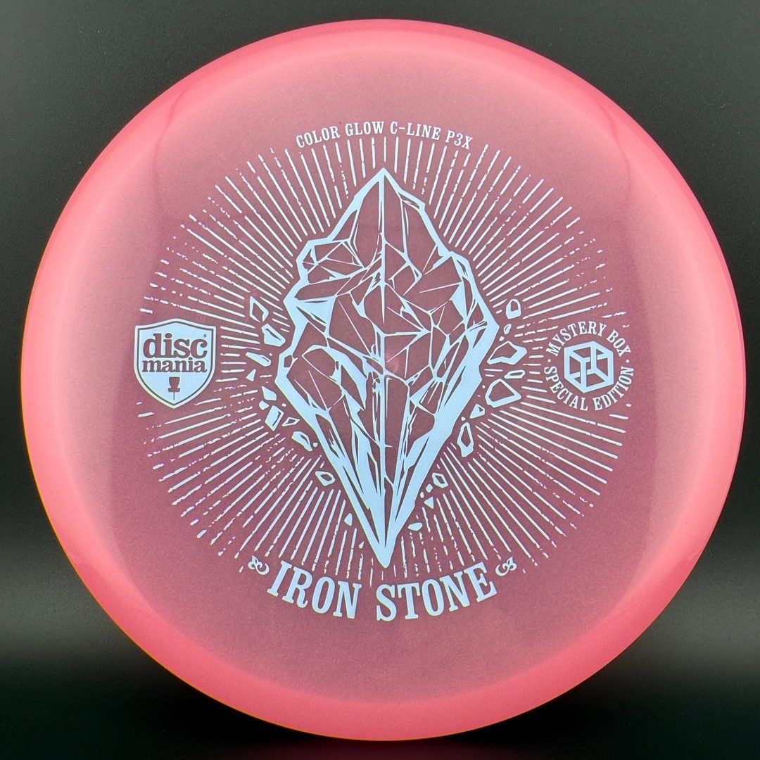 Color Glow C-Line P3X - First Run "Iron Stone" MB 23 Discmania