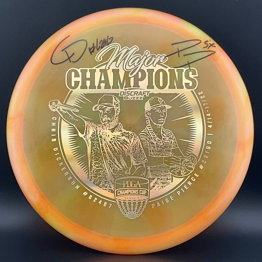 Metallic Z Swirl Buzzz *Signed* - 2022 Major Champions Cup Dickerson Pierce LE Discraft