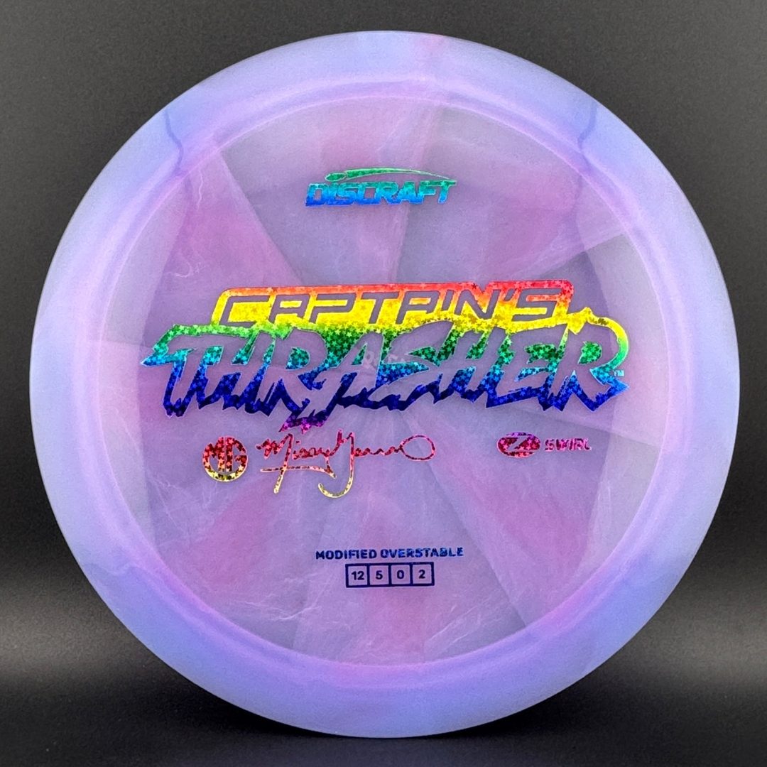 Swirly Z Captain's Thrasher - Missy Gannon 2026 Discraft