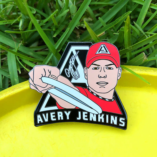 Avery Jenkins Pin - Locking Metal Backer