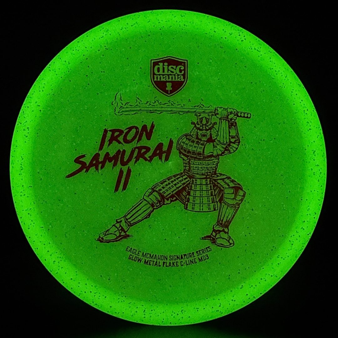 Metal Flake Glow C-Line MD3 - Iron Samurai 2 *Warehouse Stash* Discmania